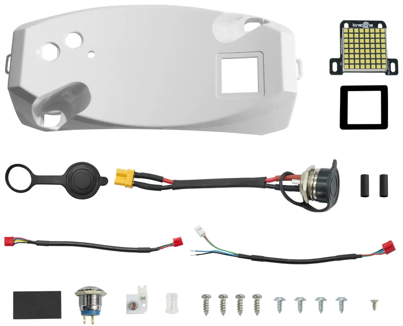 16SPRO white upper cover plate kit KingSong