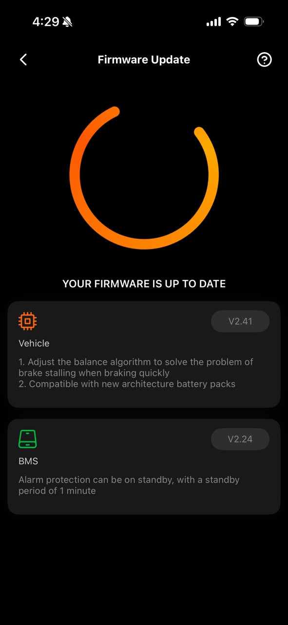 KingSong App tracks and ride records